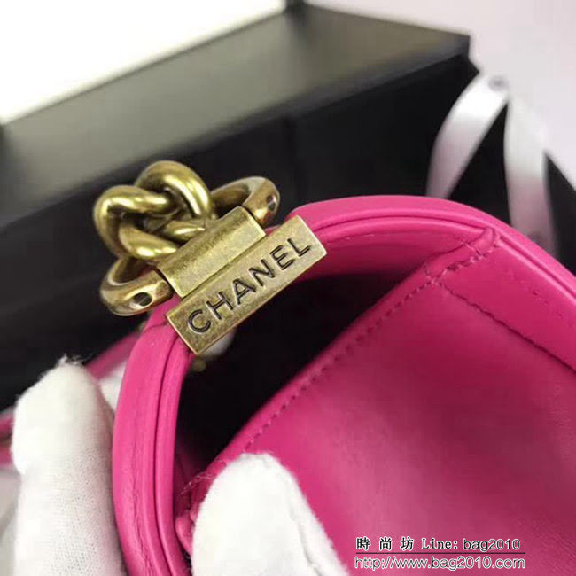 香奈兒CHANEL A67086菱格原版羊皮單肩斜挎鏈條包 DSC2080